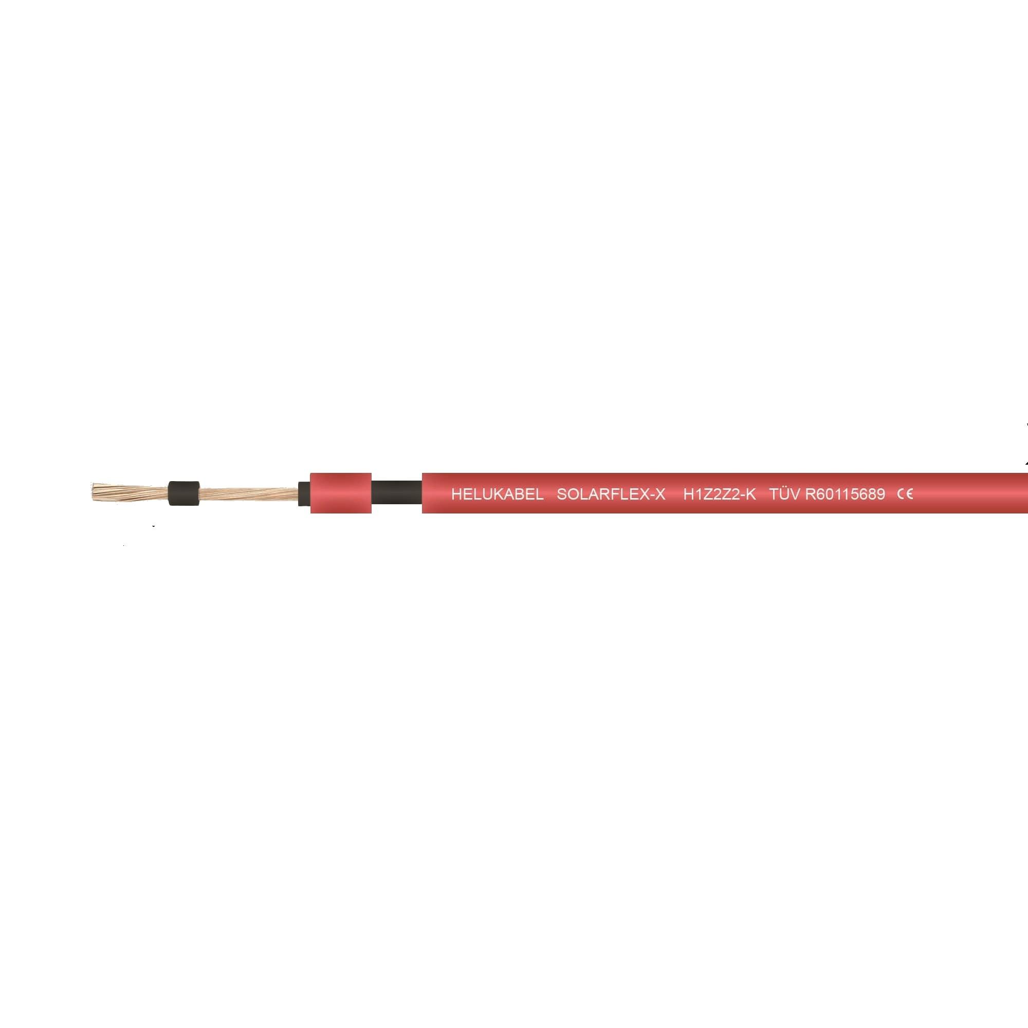 KABEL SOLARNY HELUKABEL 6mm2 czerwony